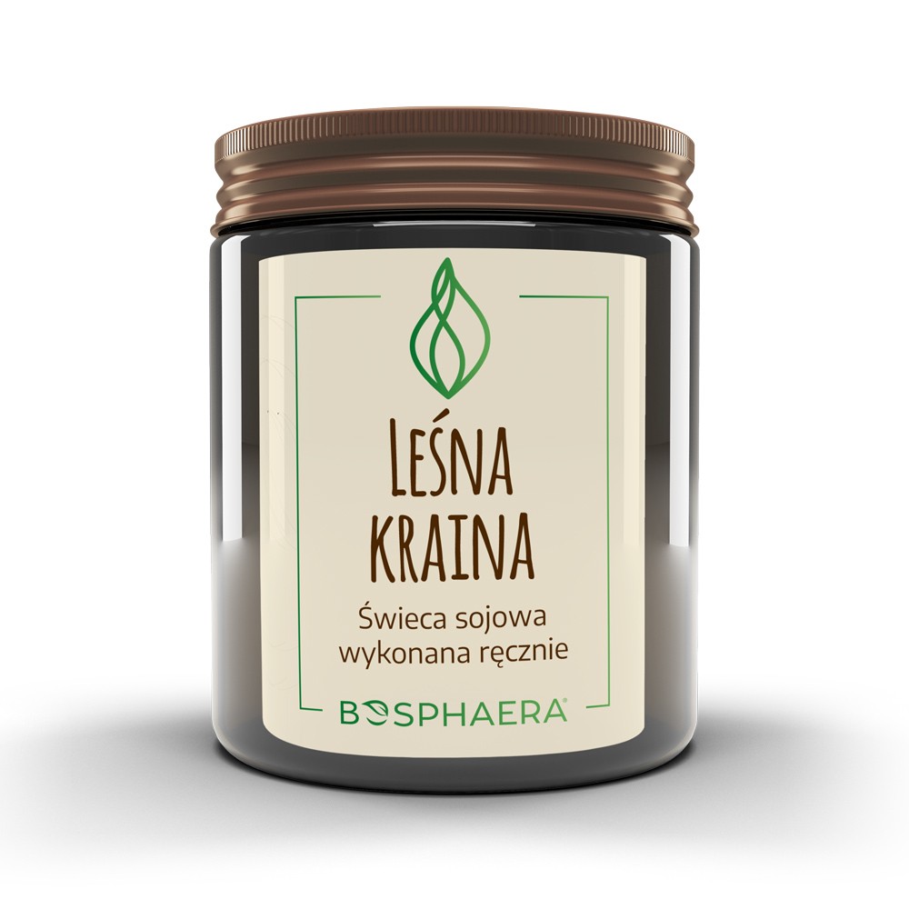 Sojowa świeca zapachowa Leśna Kraina | Bosphaera