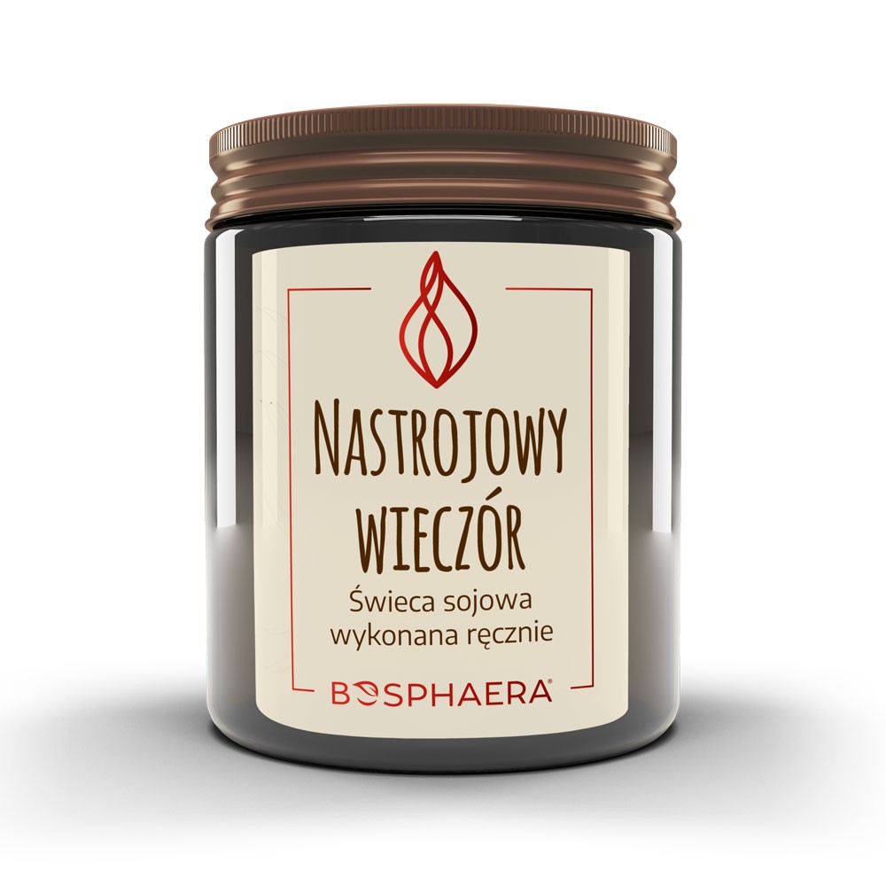 Sojowa świeca zapachowa Nastrojowy Wieczór | Bosphaera