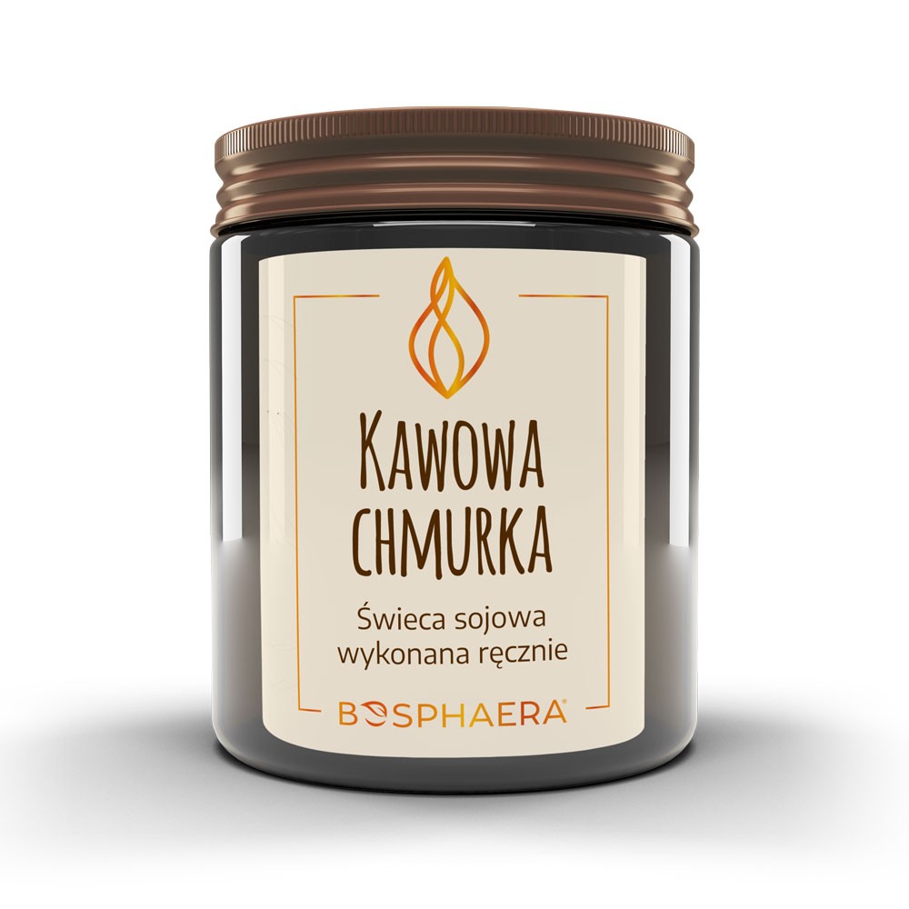 Sojowa świeca zapachowa Kawowa Chmurka | Bosphaera