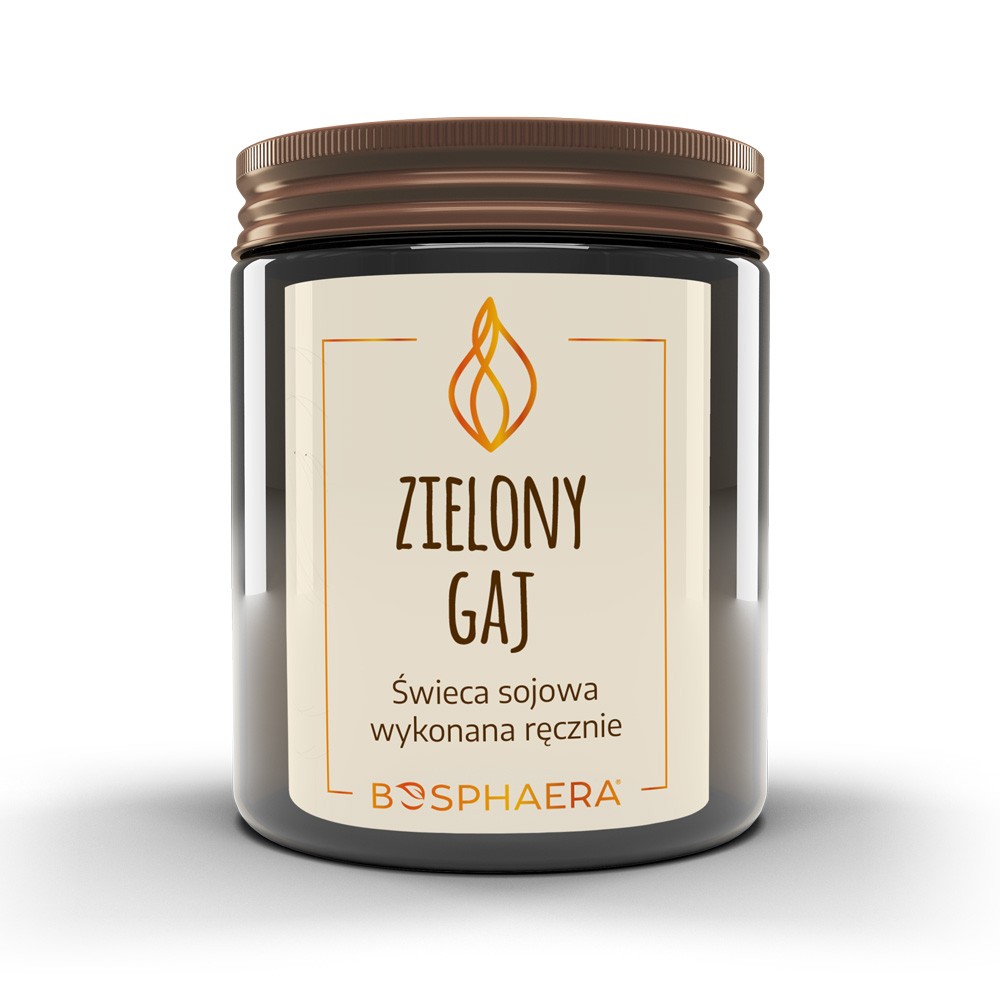 Sojowa świeca zapachowa Zielony Gaj | Bosphaera