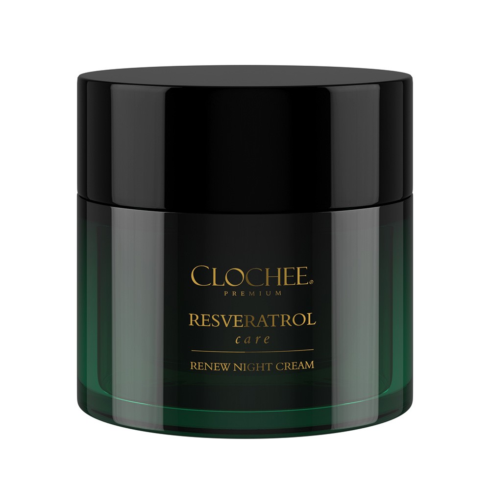 Odbudowujący krem na noc Resveratrol Care | Clochee