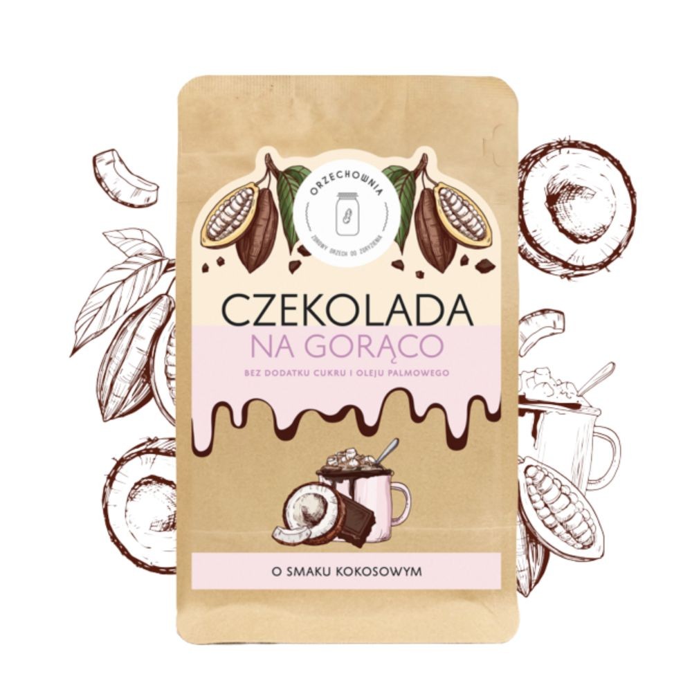 Czekolada do picia - Kokos | Orzechownia