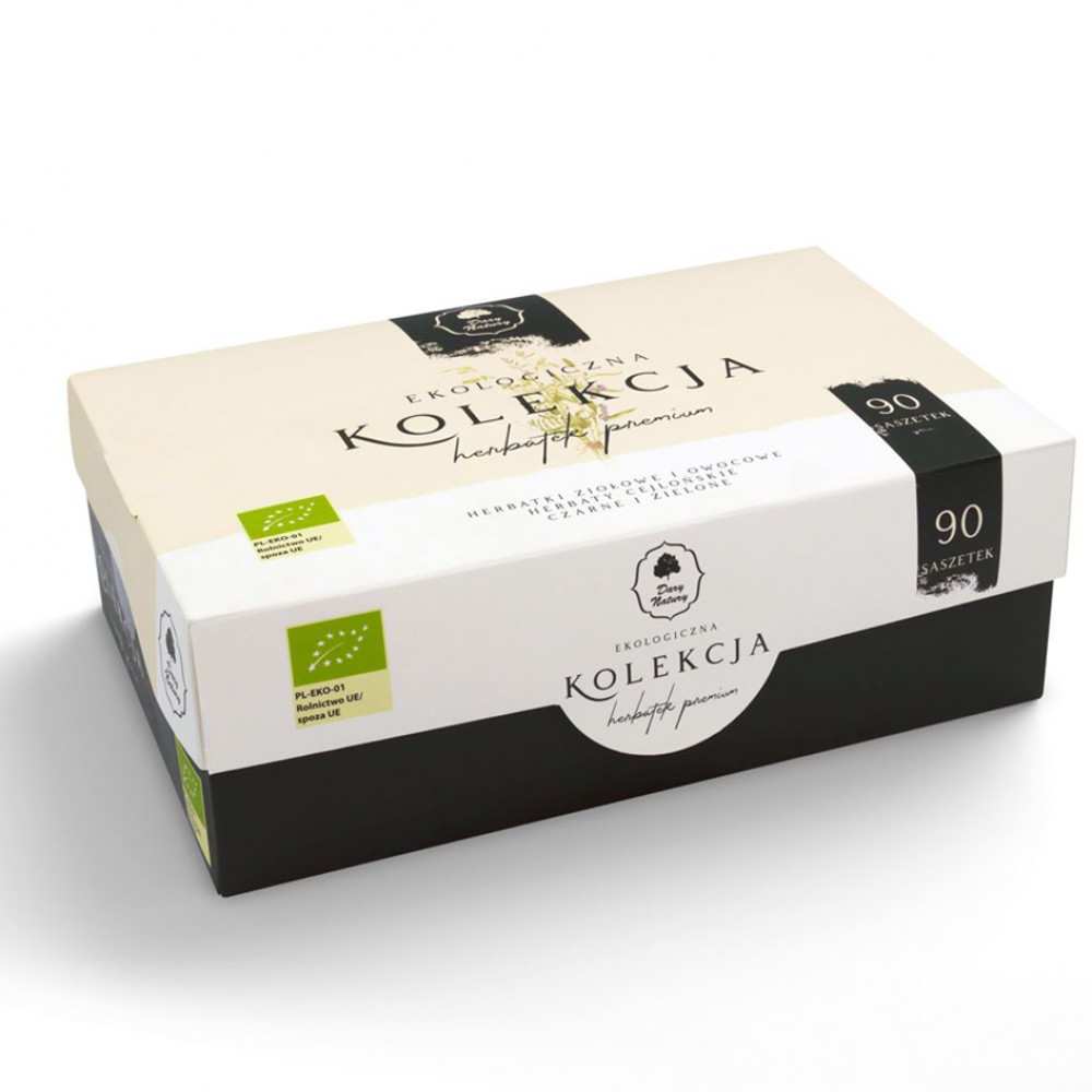 Zestaw - kolekcja herbatek Premium EKO | Dary Natury
