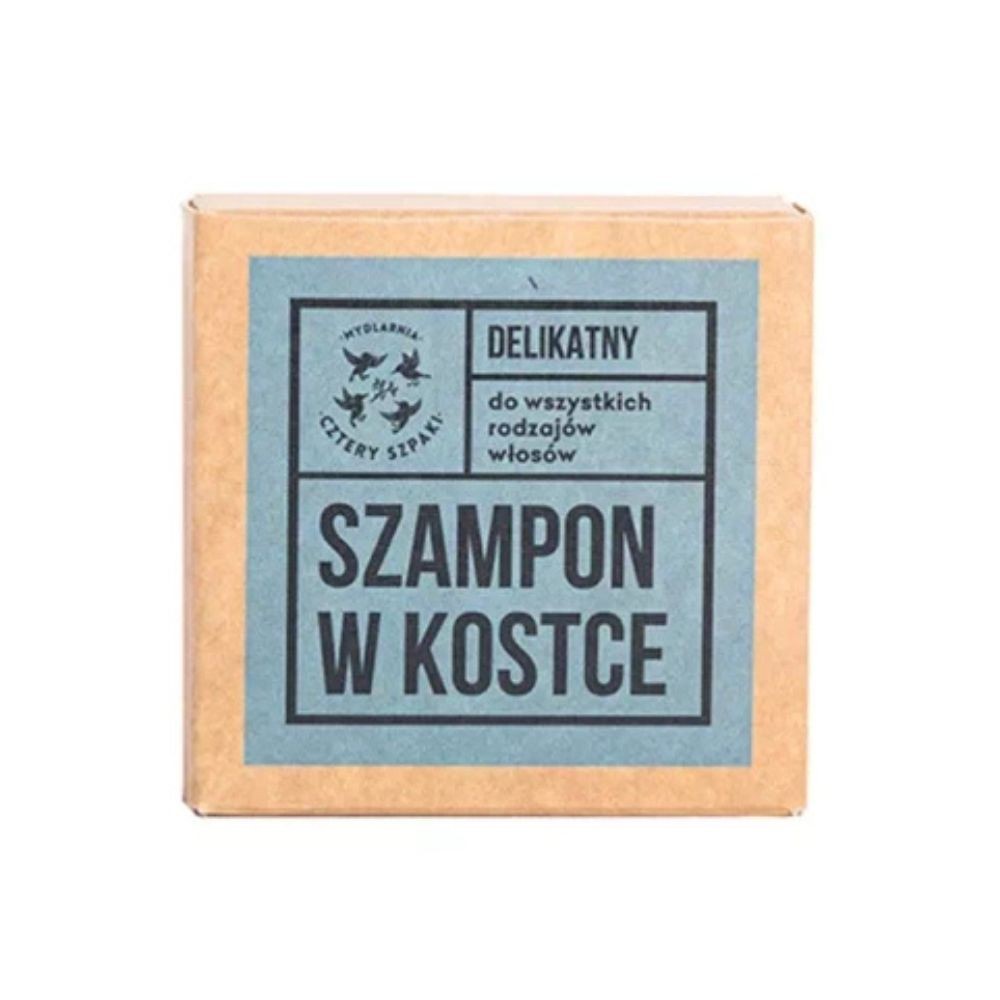 Delikatny szampon w kostce | Cztery Szpaki