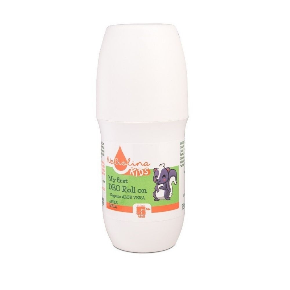 Dezodorant dla dzieci roll-on - Jabłkowy | NeBiolina
