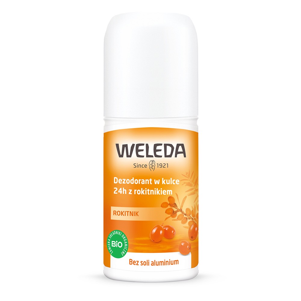 Dezodorant rokitnikowy roll on 24h | Weleda