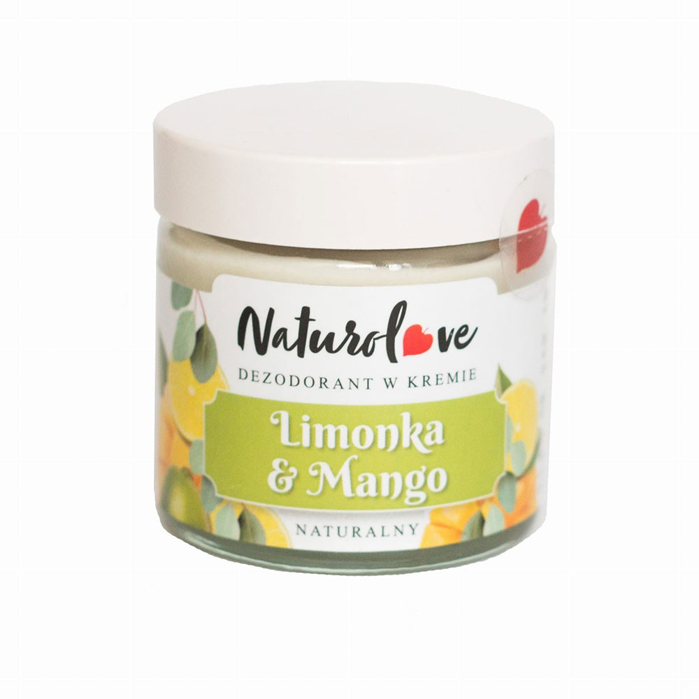 Dezodorant w kremie Limonka i Mango | Naturolove