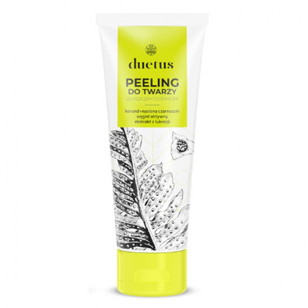 Peeling do twarzy z węglem aktywnym | Duetus