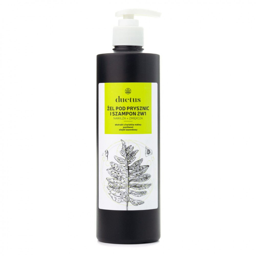 Żel pod prysznic i szampon 2w1 | Duetus