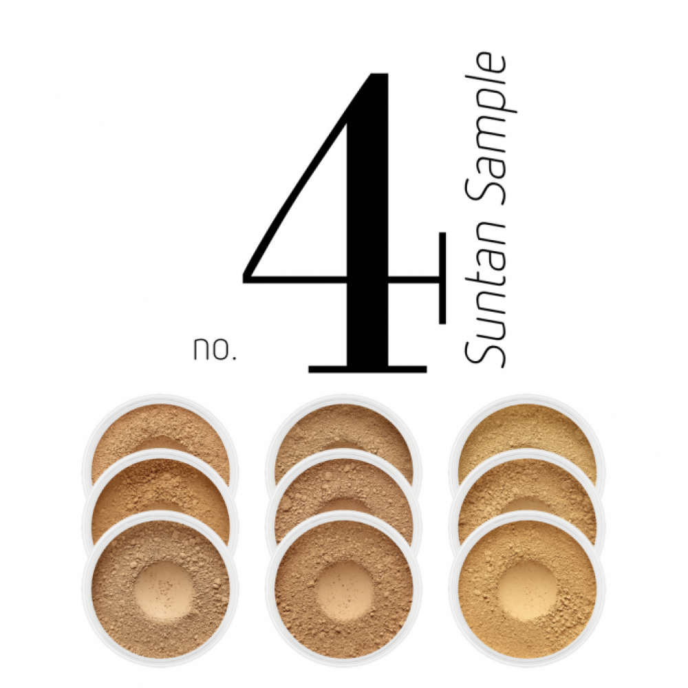 Zestaw próbek podkładów Suntan Sample No.4 | Ecolore