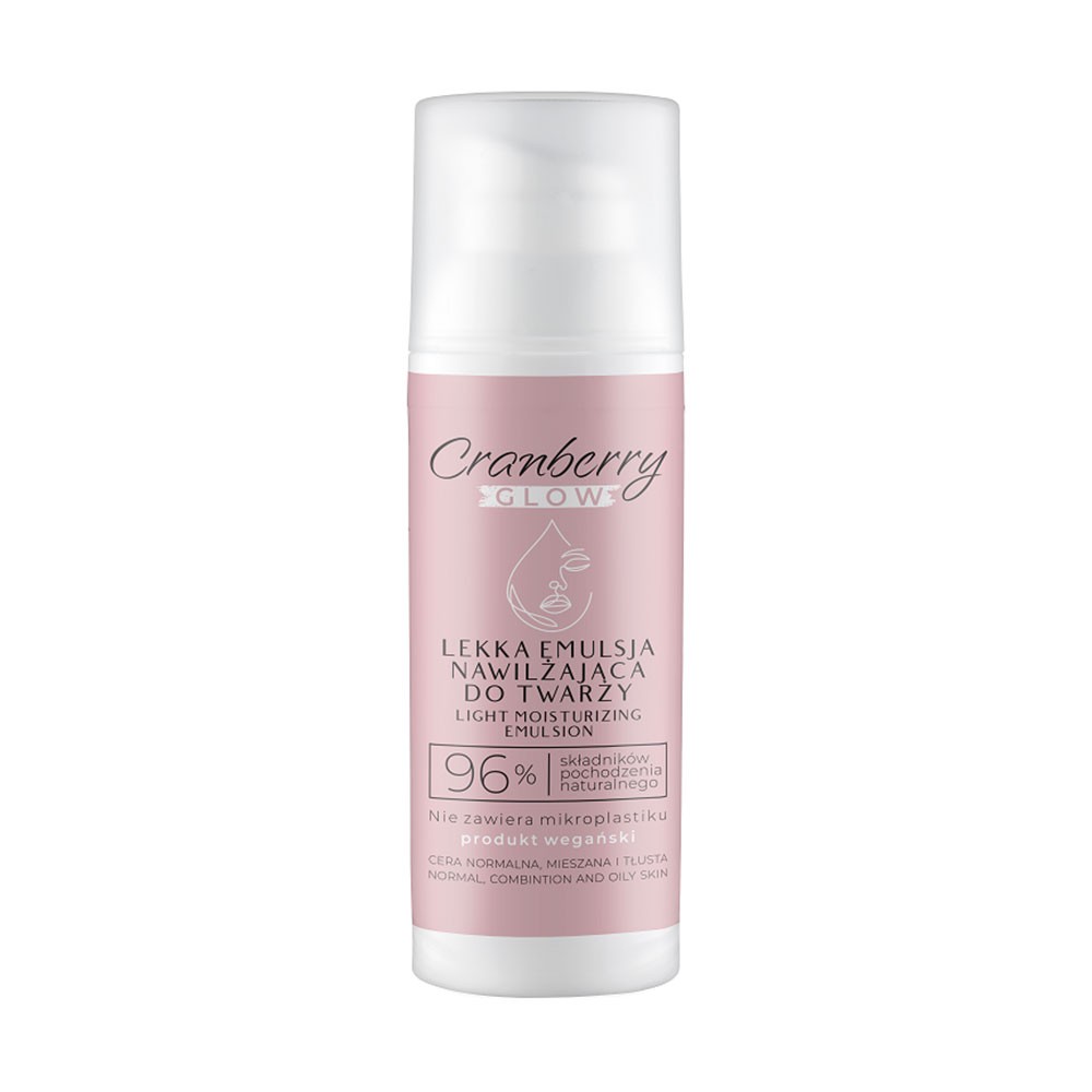 Emulsja nawilżająca do twarzy | Cranberry Glow