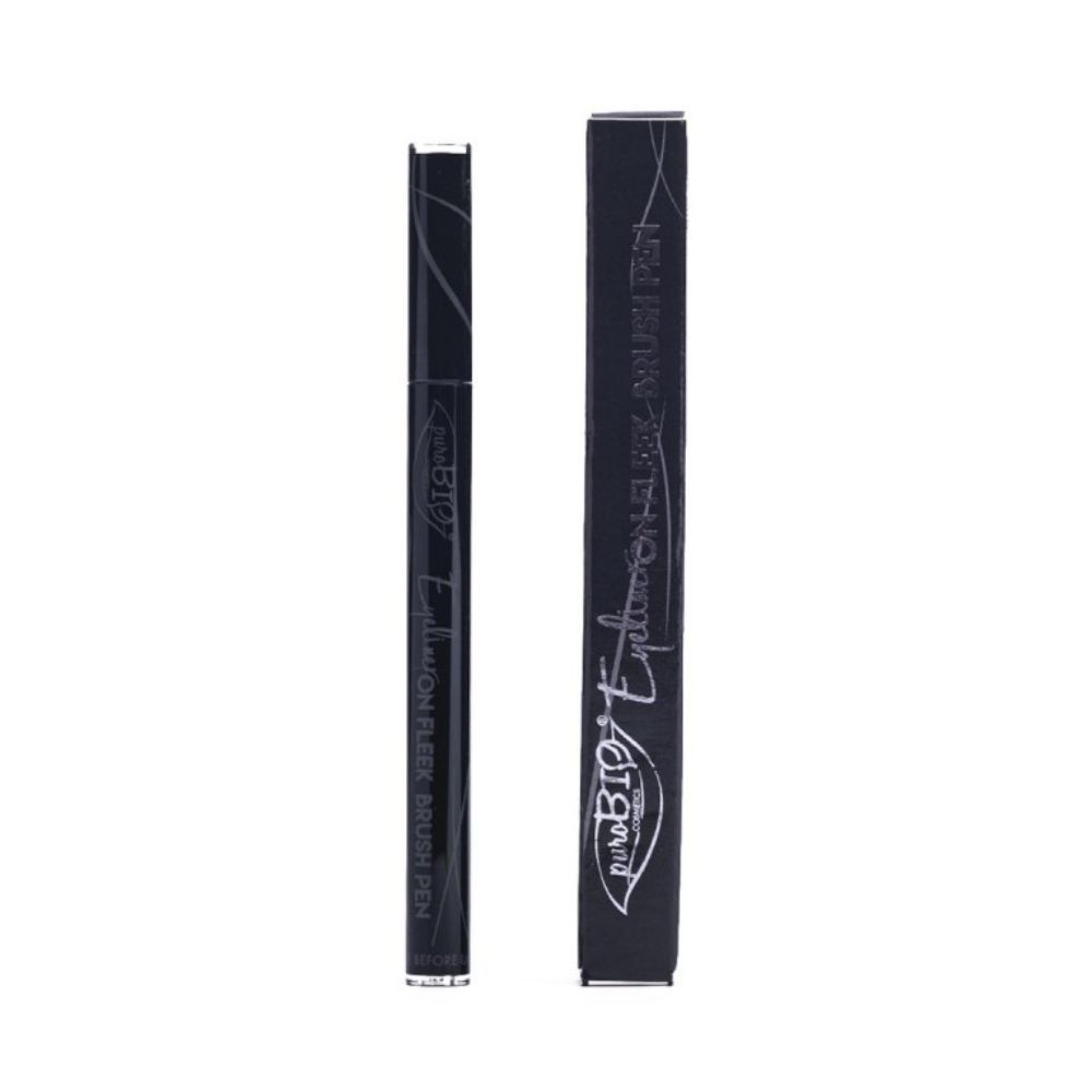 Eyeliner precyzyjny pędzelek – pióro Czarny | puroBIO