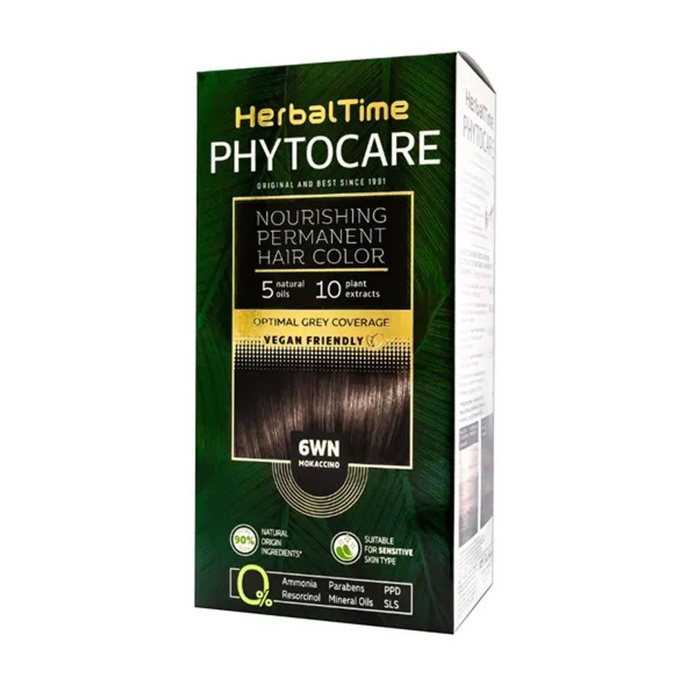 Farba do włosów 6WN Mokaccino | Herbal Time
