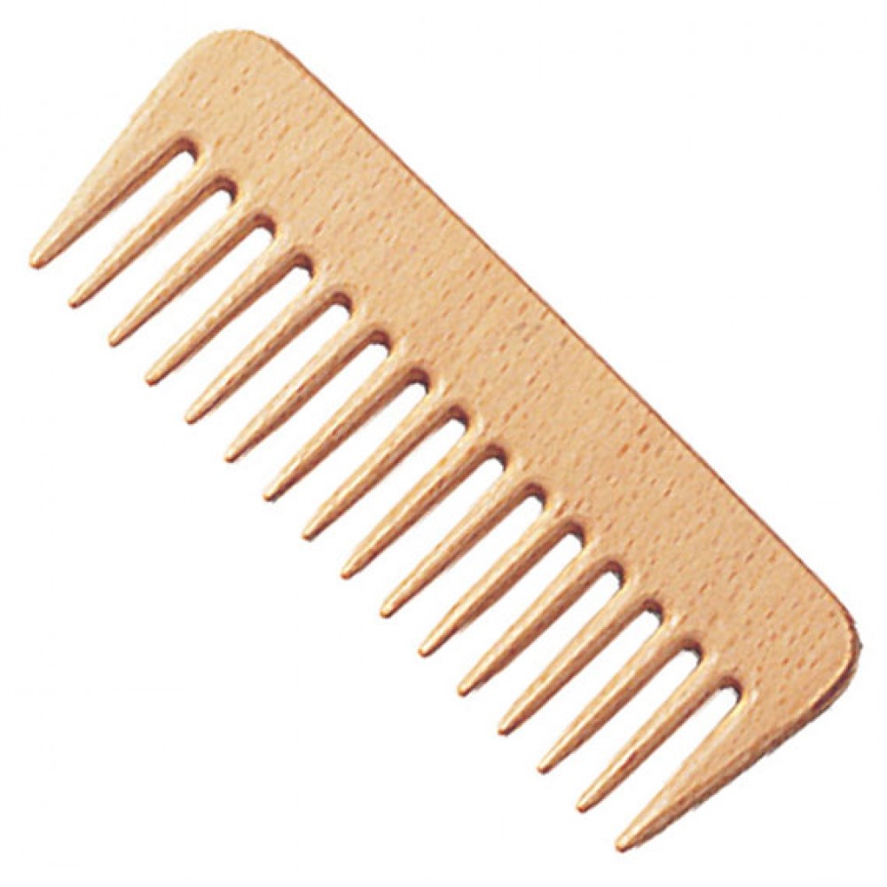 Grzebień drewniany Afro duży | Gorgol