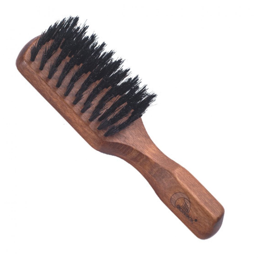 Szczotka płaska, 8R, z włosiem dzika | Gorgol