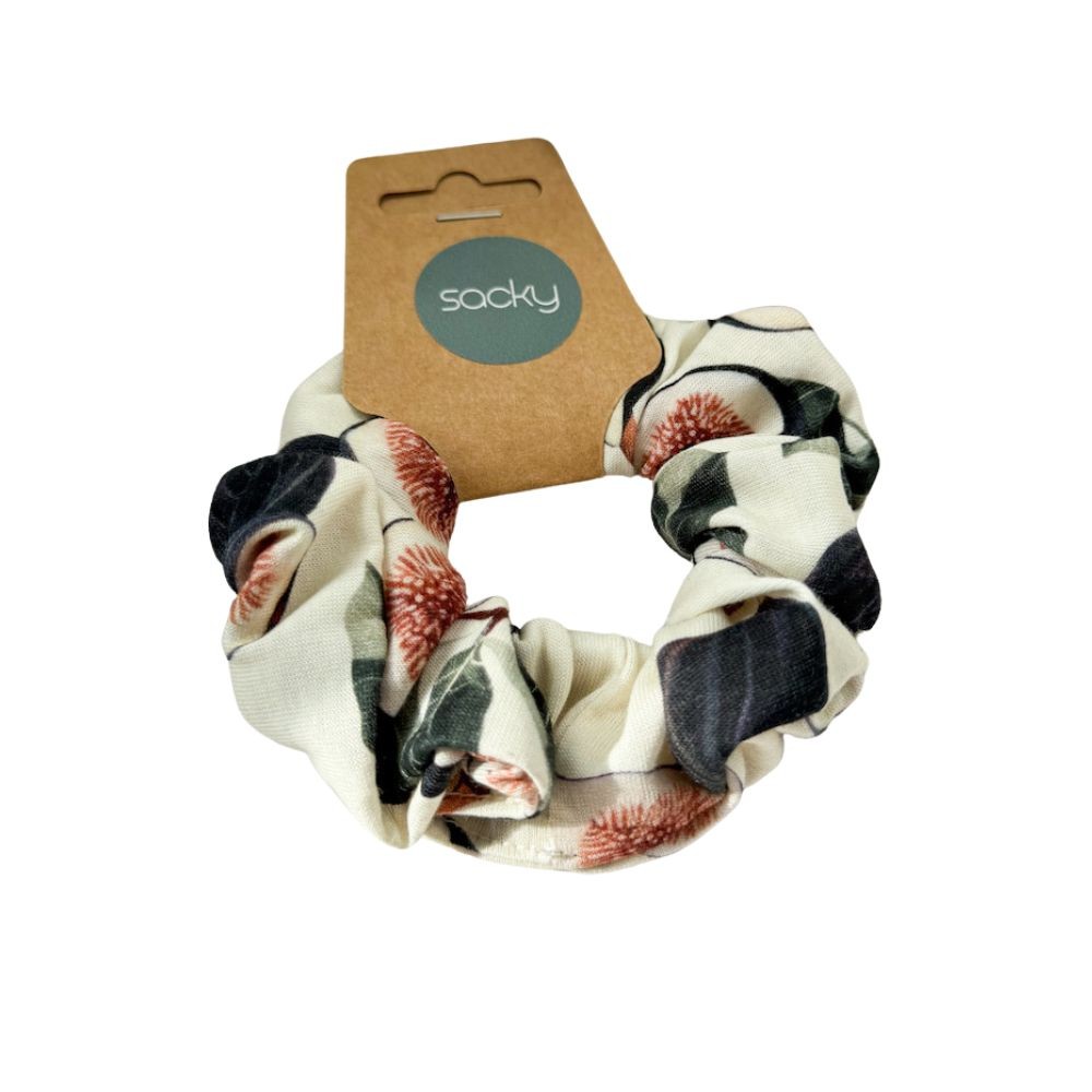 Gumka do włosów bawełniana - figi | Sacky