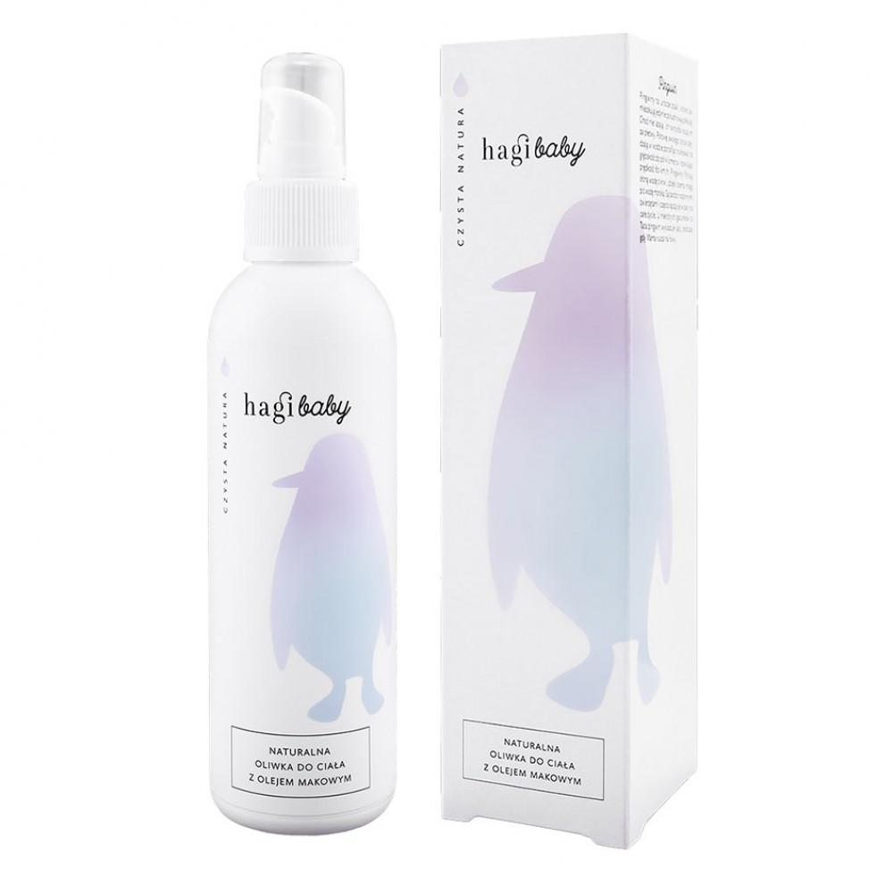 Naturalna oliwka do ciała z olejem makowym | Hagi Cosmetics