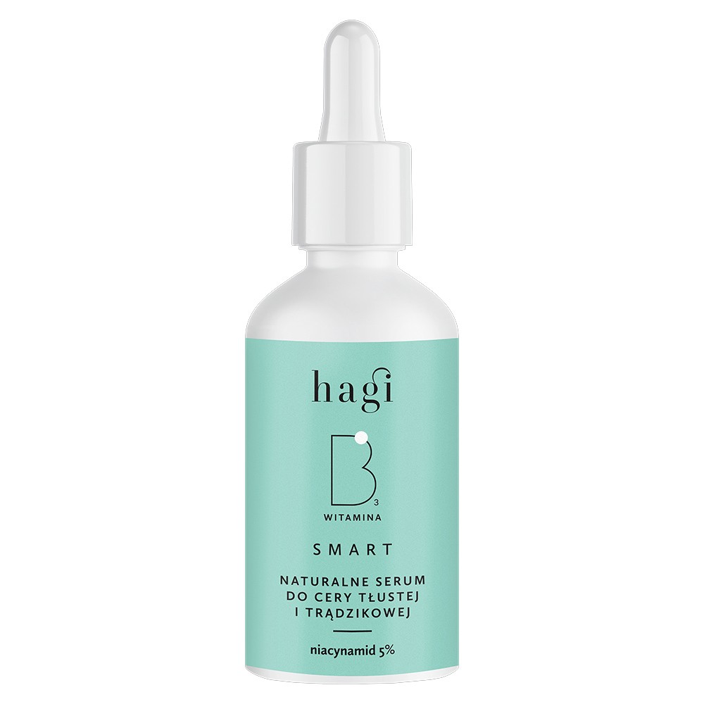 Serum do twarzy z niacynamidem i kwasem salicylowym SMART B | Hagi Cosmetics