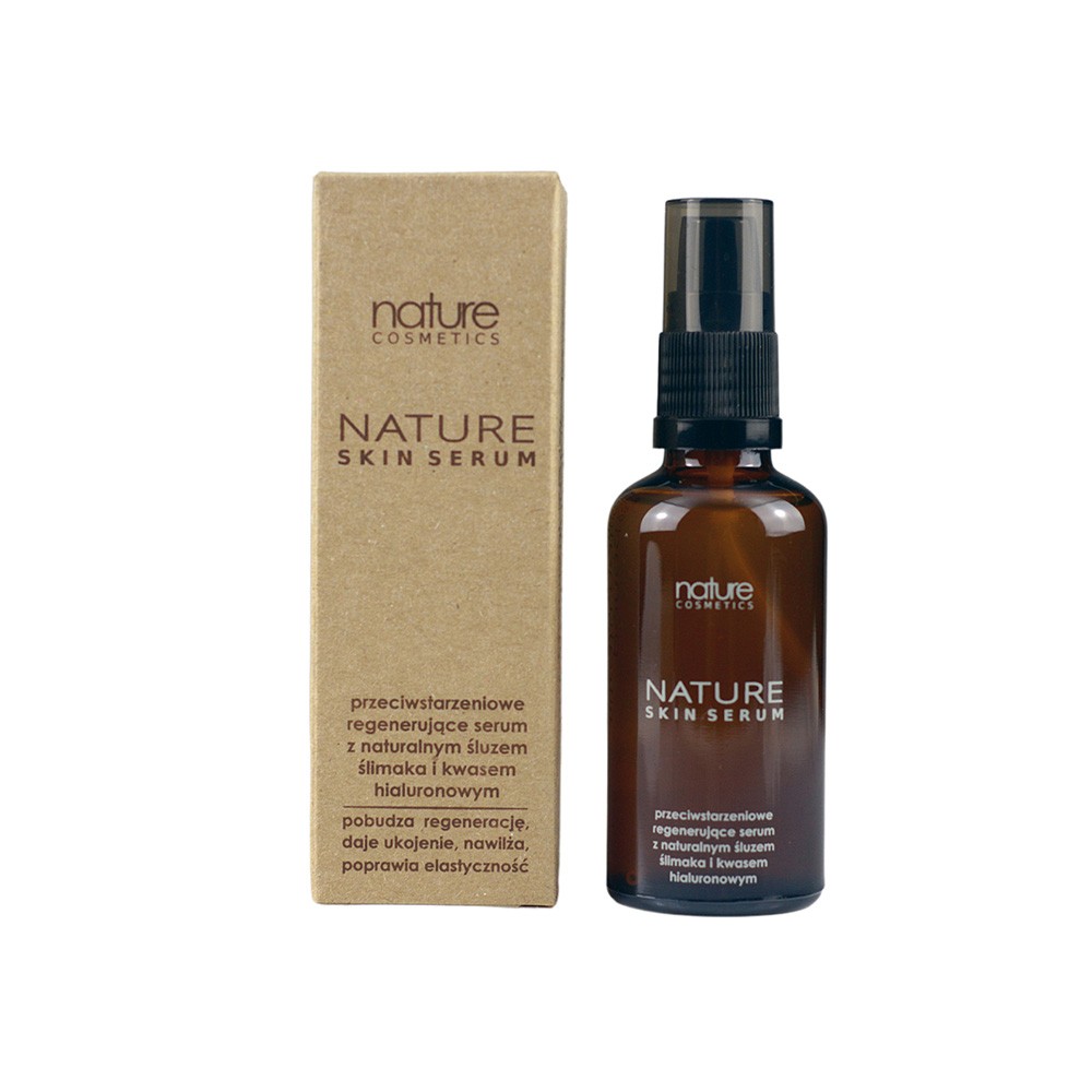 Serum - żel z naturalnym śluzem ślimaka (98,2%) i kwasem hialuronowym | Nature Cosmetics