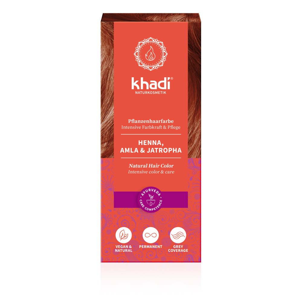 Naturalna henna z Amlą i Jatrophą | Khadi