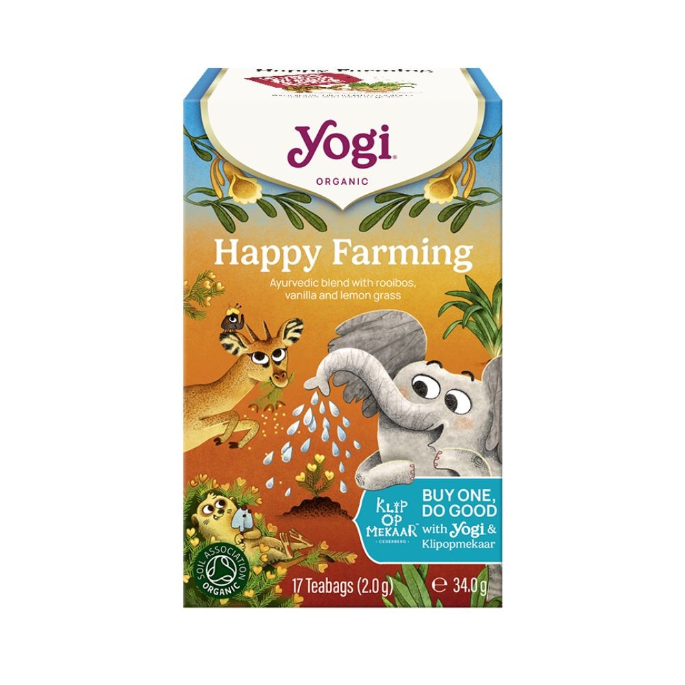 Herbata ajurwedyjska HAPPY FARMING | Yogi Tea