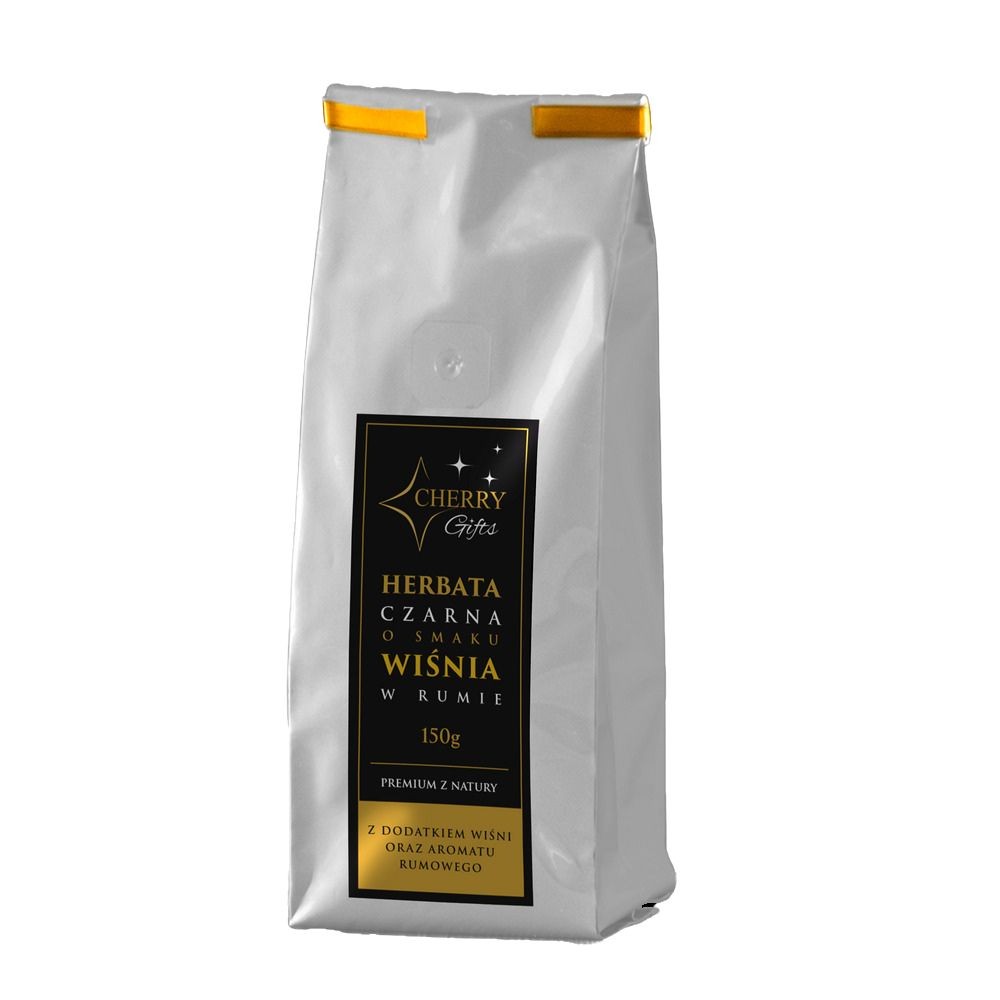 Herbata czarna o smaku wiśni w rumie | Cherry Gifts