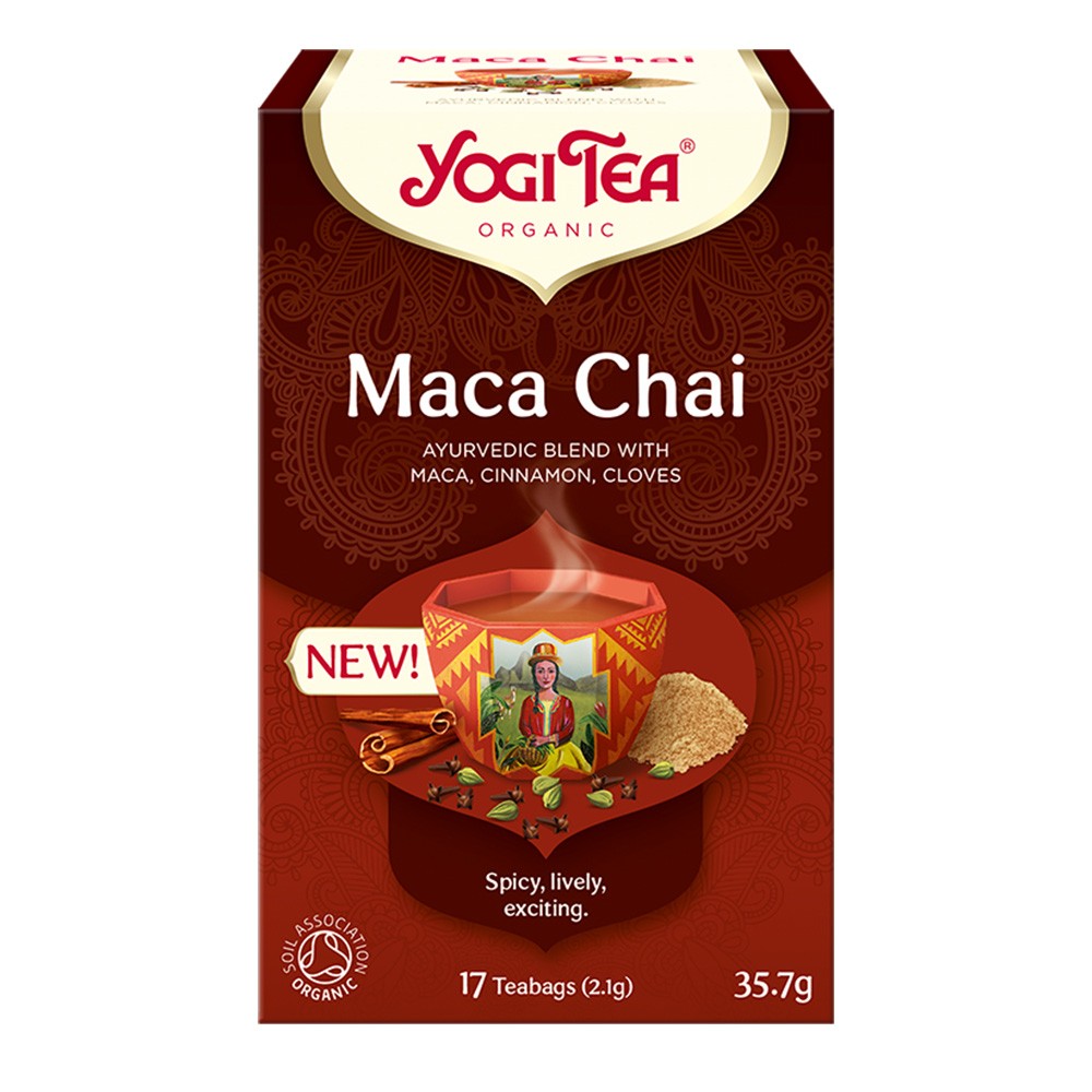 Herbata ajurwedyjska MACA CHAI | Yogi Tea