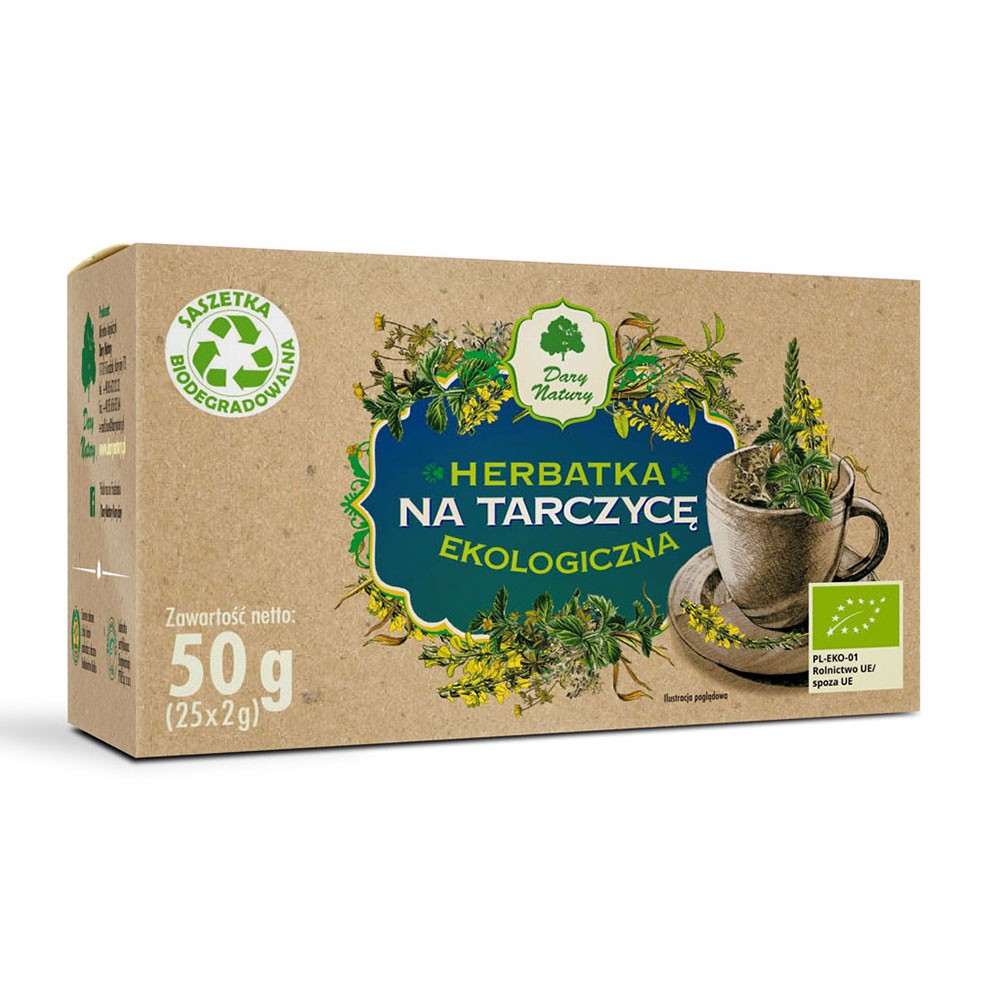 Herbata na tarczycę EKO | Dary Natury