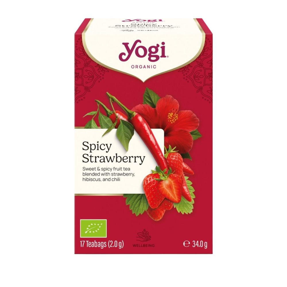 Herbata Spicy Strawberry | Yogi Tea