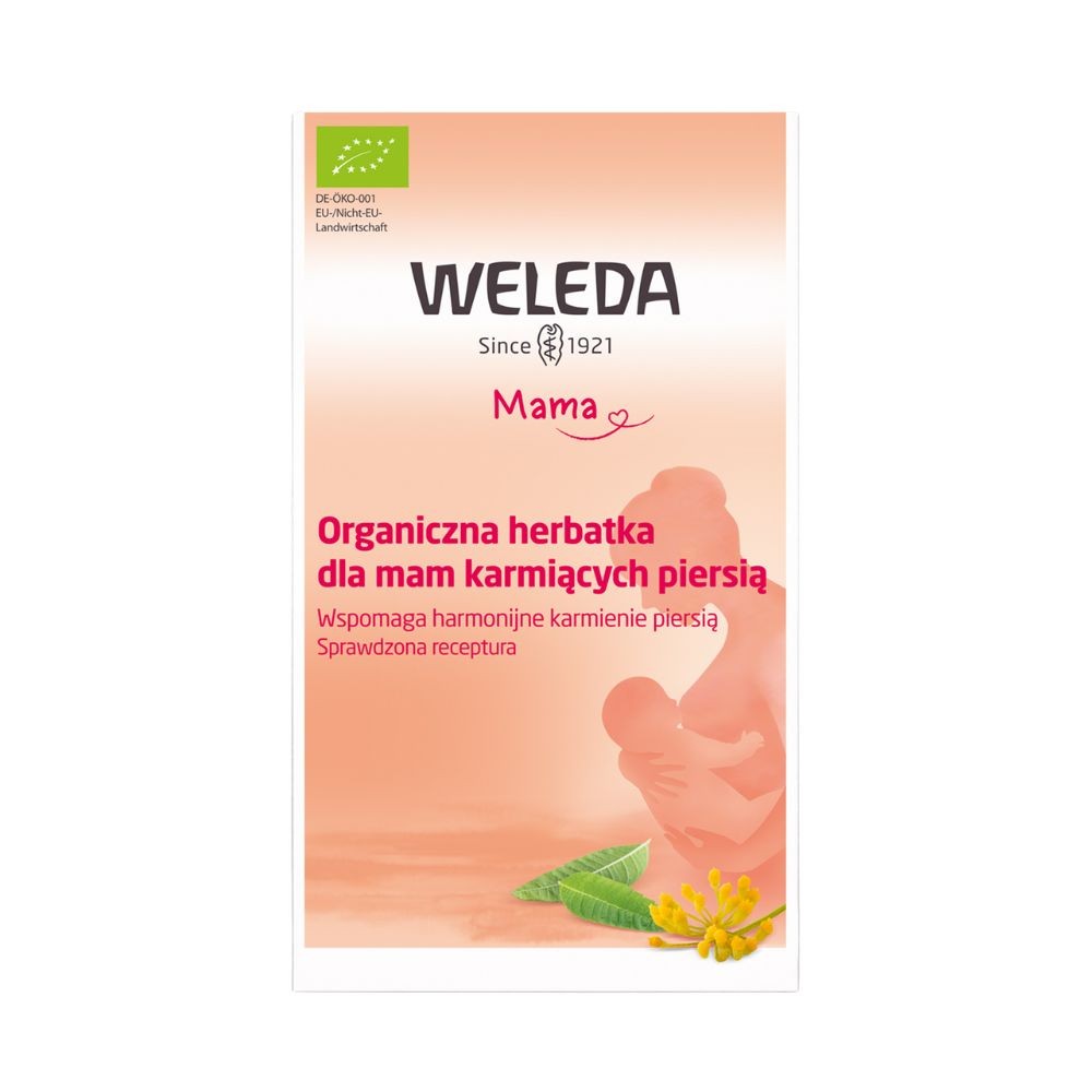 Herbatka dla kobiet karmiących piersią - seria MAMA | Weleda