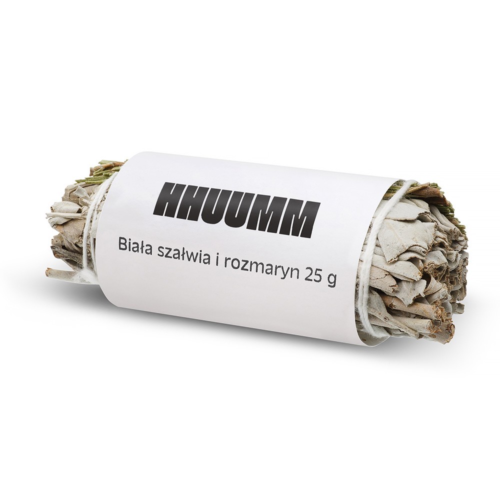 Kadzidło z liści białej szałwii i rozmarynu | HHUUMM
