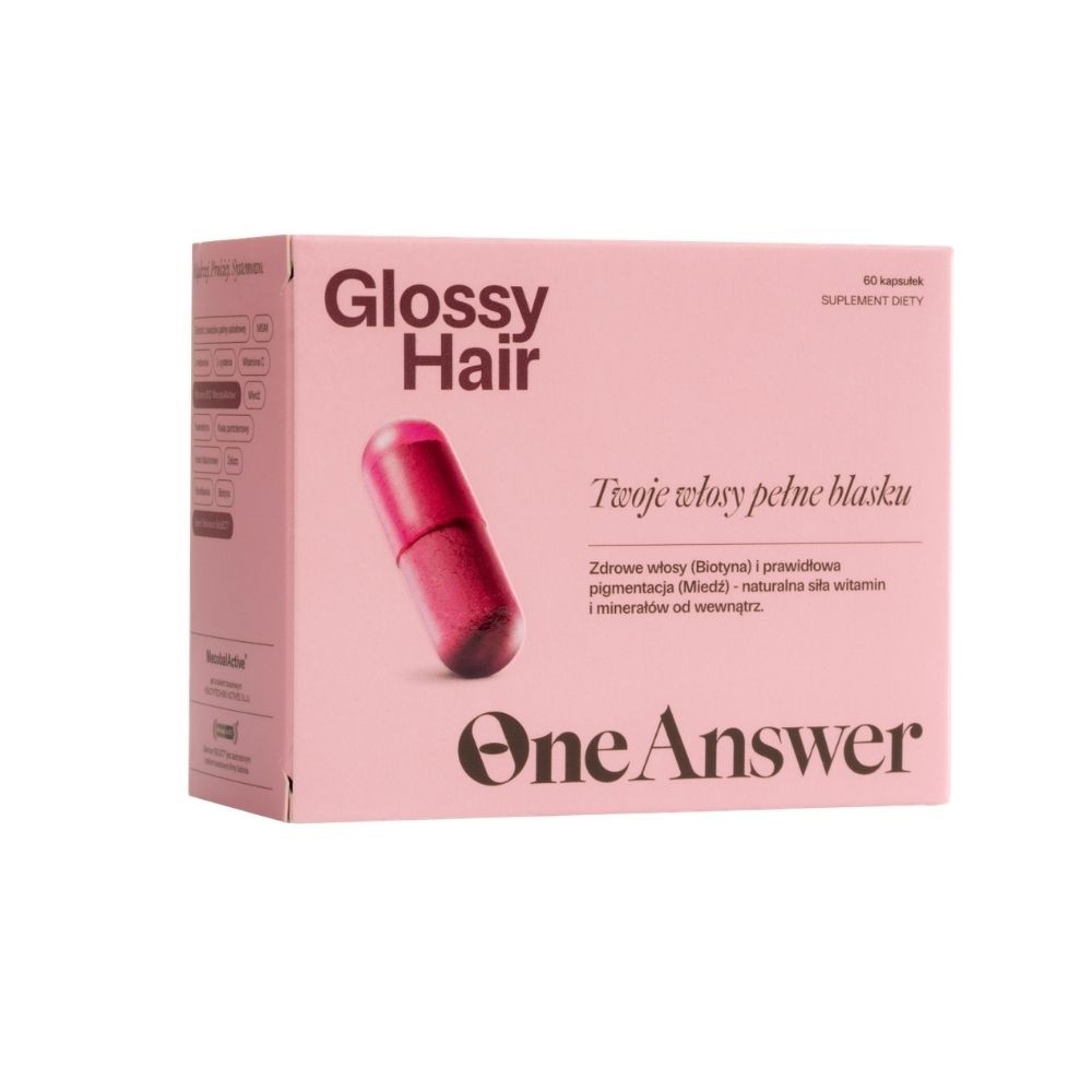 Kapsułki Glossy Hair | One Answer