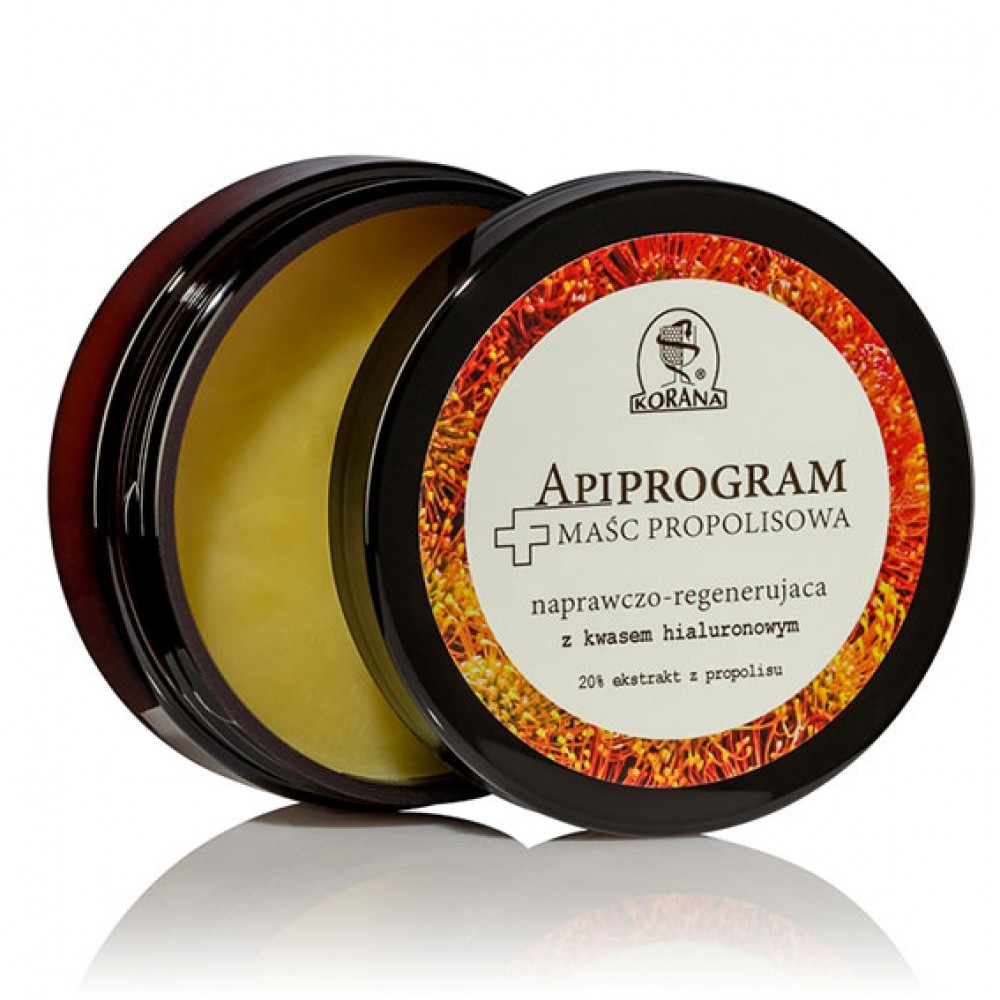 Naprawczo - regenerująca maść propolisowa z kwasem hialuronowym | Korana