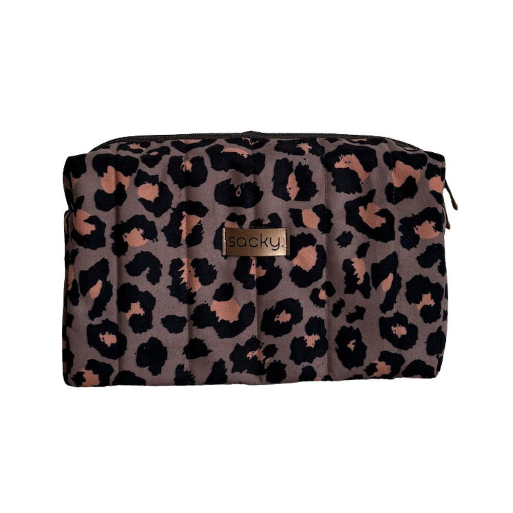Kosmetyczka pikowana panterka | Sacky