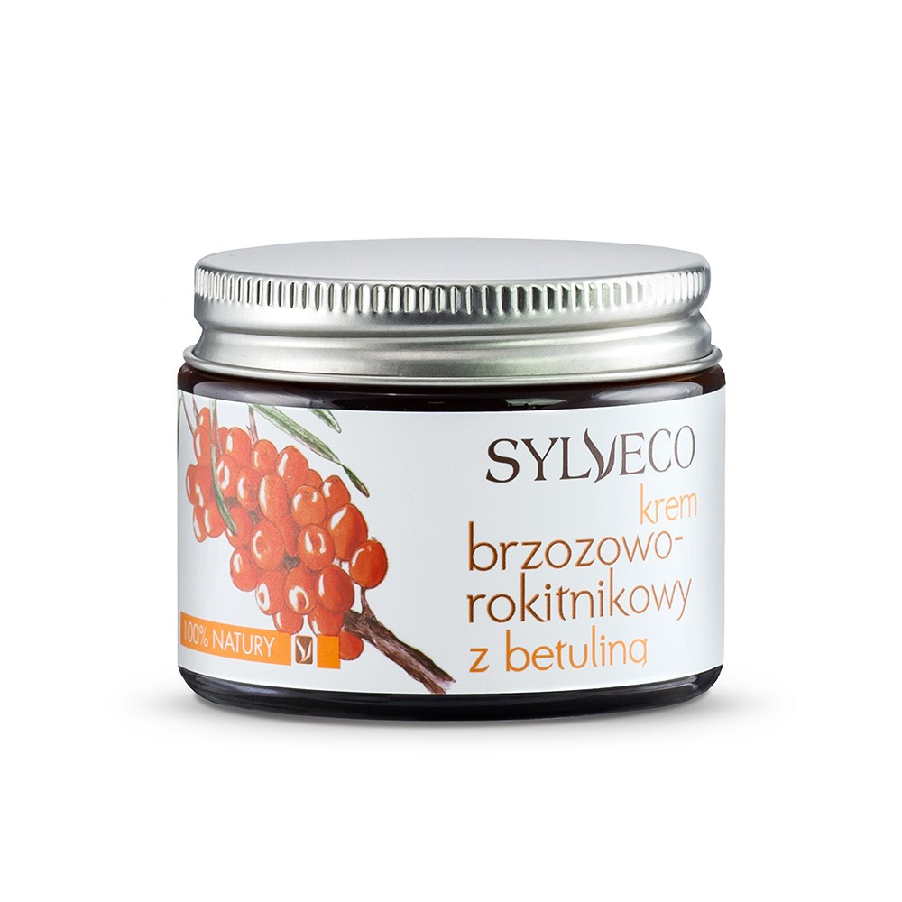 Brzozowo-rokitnikowy krem do twarzy z betuliną | Sylveco