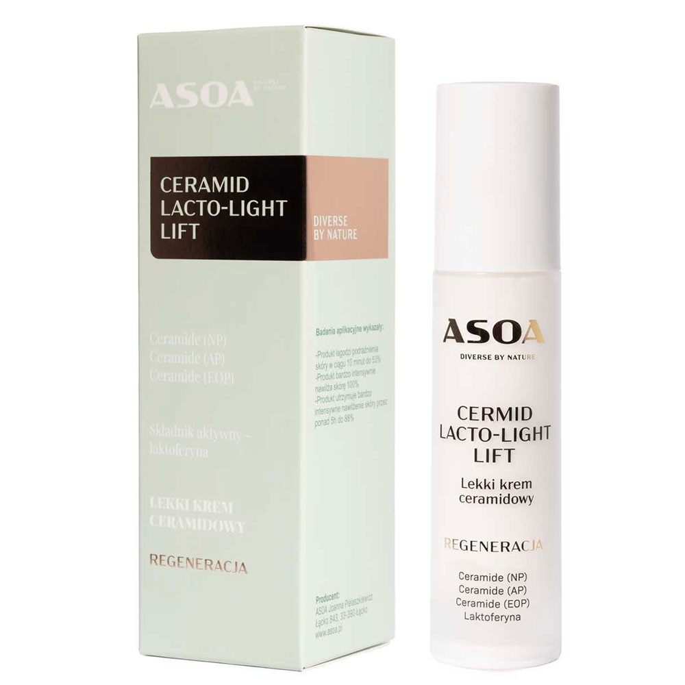 Krem ceramidowy Lekki Lacto - Light | Asoa