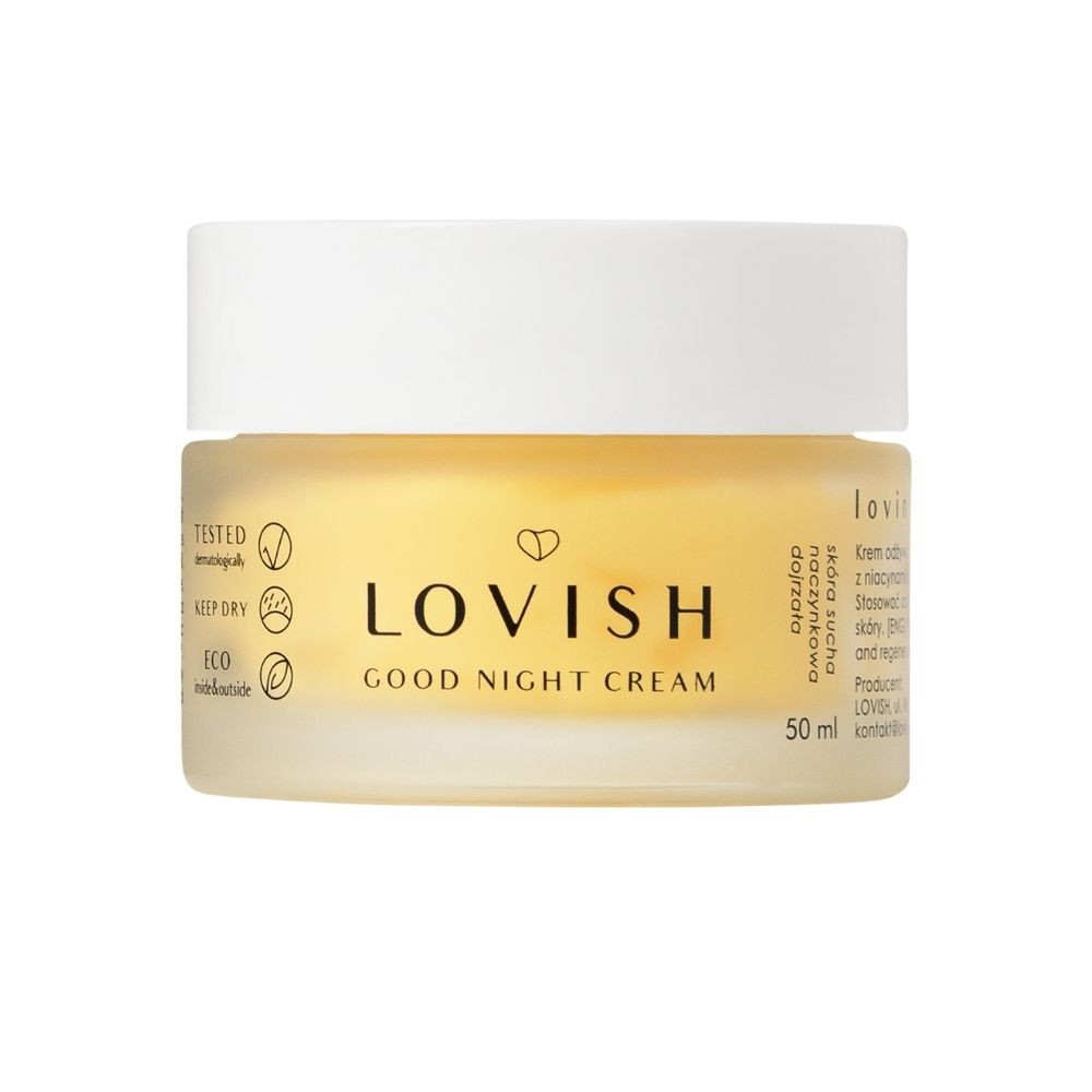 Krem do twarzy na noc Good Night | Lovish