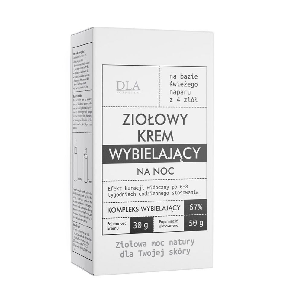 Krem do twarzy na noc wybielający | DLA Kosmetyki