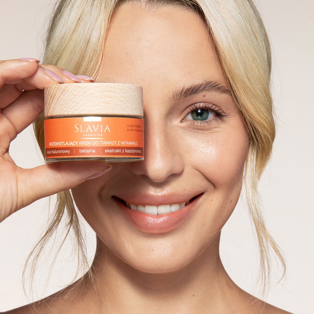 Krem do twarzy z witaminą C | Slavia Cosmetics