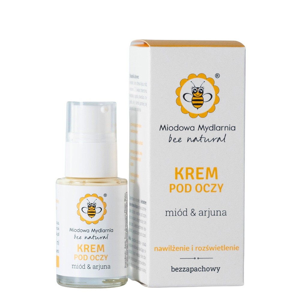Krem pod oczy Miód i Arjuna | Miodowa Mydlarnia