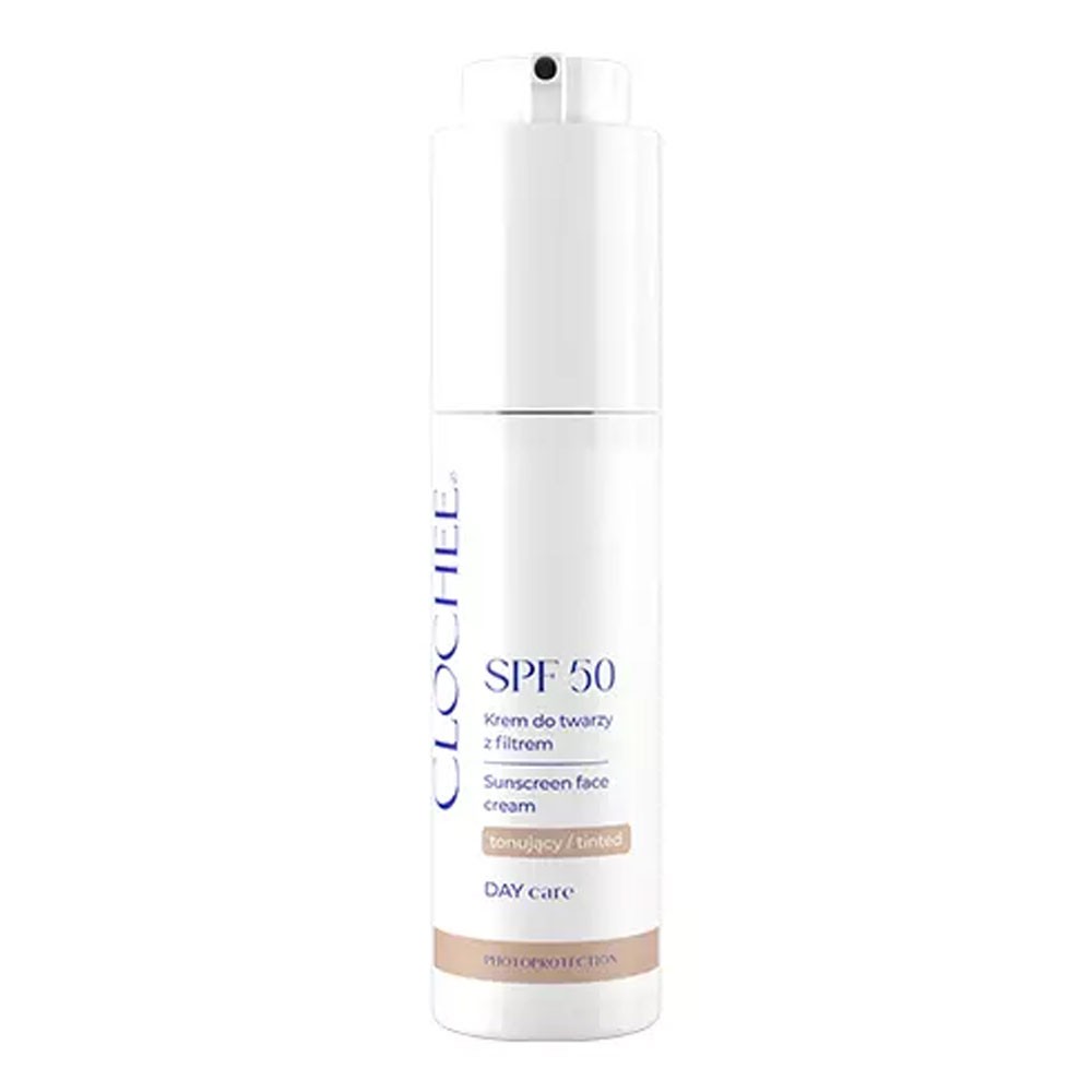Krem tonujący z filtrem SPF50 | Clochee