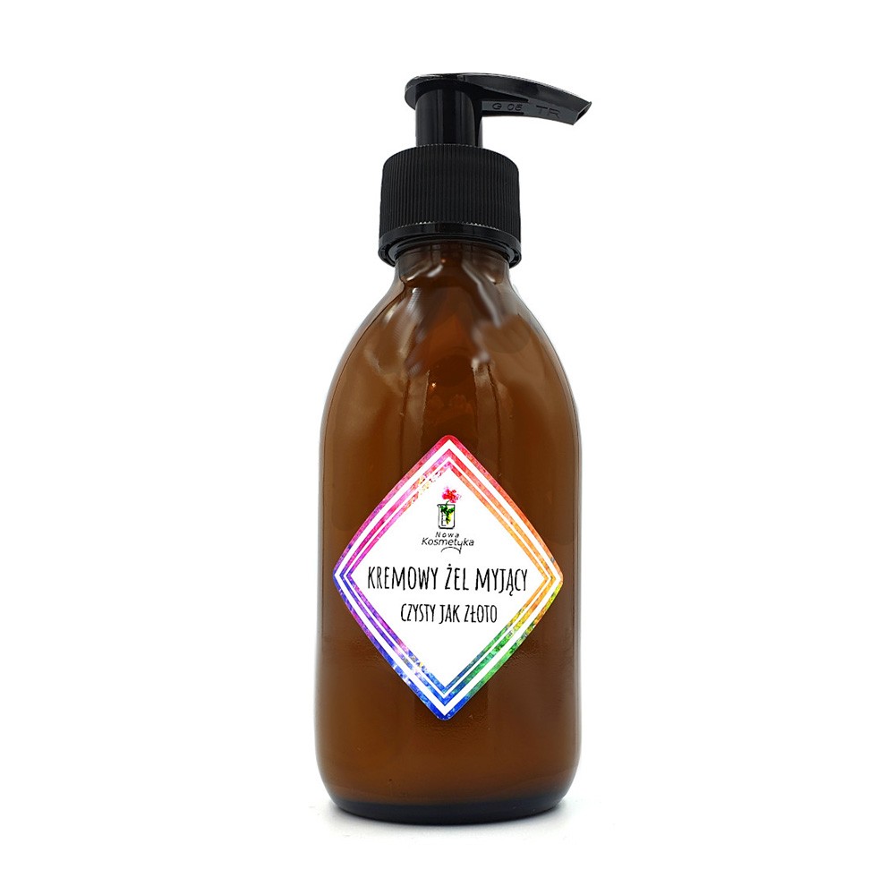 Kremowy żel myjący Czysty Jak Złoto | Nowa Kosmetyka