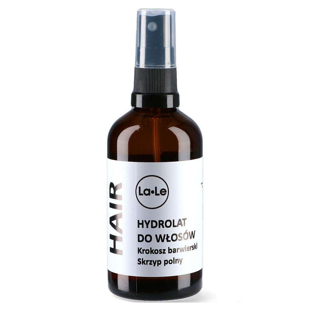 Hydrolat do włosów Krokosz barwieński i Skrzyp polny | La-Le