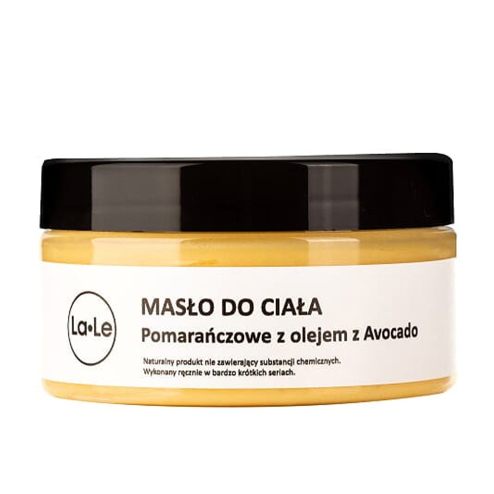 Masło pomarańczowe do ciała z olejem avocado | La-Le