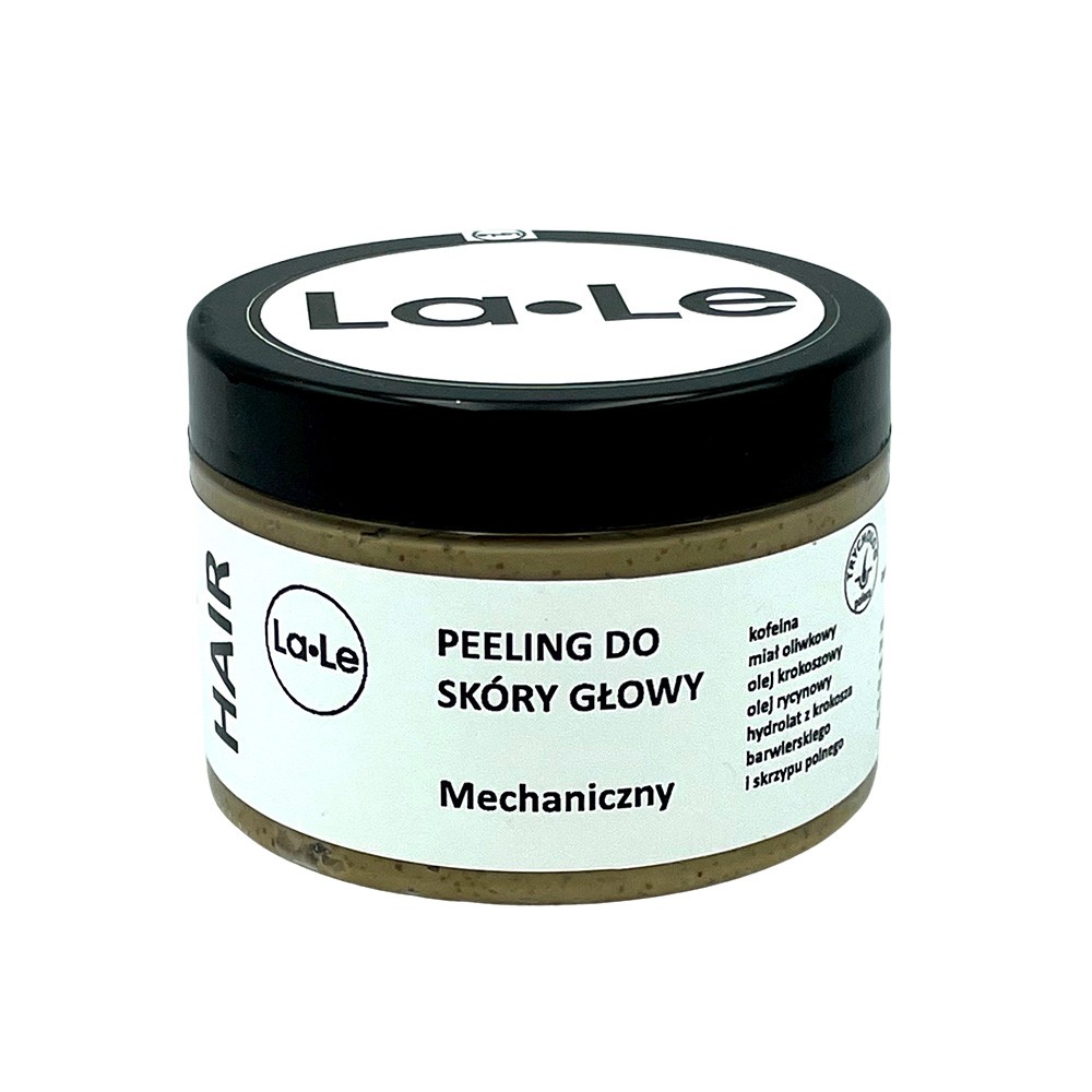 Peeling do skóry głowy - MECHANICZNY | La-Le