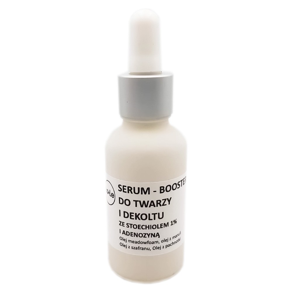Serum - Booster do twarzy i dekoltu ze stoechiolem 1% i adenozyną 1% | La-Le