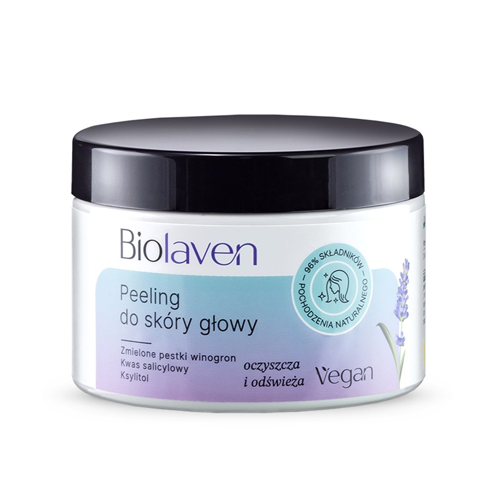 Lawendowy peeling do skóry głowy | Biolaven