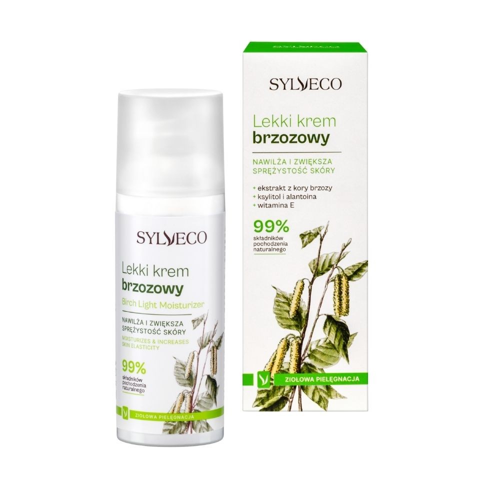 Lekki krem brzozowy do twarzy z betuliną | Sylveco