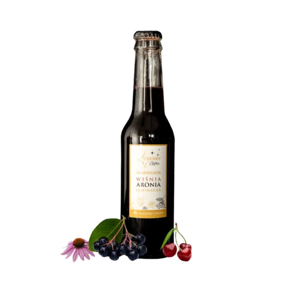 Lemoniada Wiśnia - Aronia - Echina | Cherry Gifts