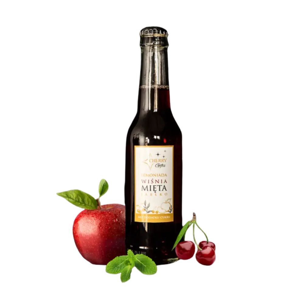 Lemoniada Wiśnia - Mięta - Jabłko | Cherry Gifts
